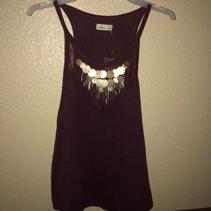 Hollister crop tank top